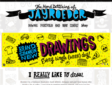 Tablet Screenshot of jayroeder.com